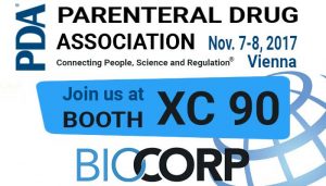 PDA Biocorp booth XC 90 parenteral